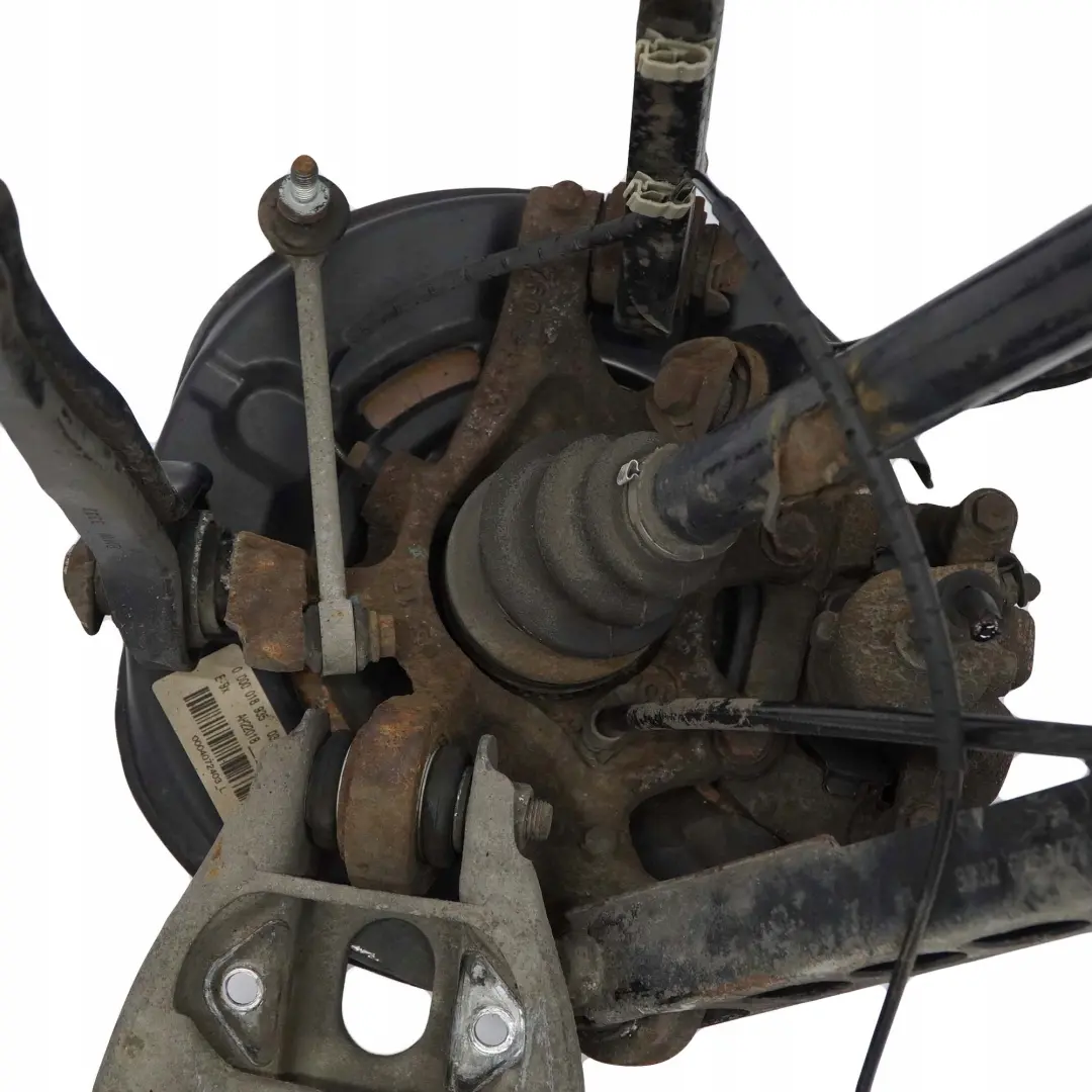 N43 N46 trasera izquierda Suspension Eje Pierna Freno Disco Hub para BMW E90 318i con número de pieza 6774809 BMW E90 318i N43 N46 trasera izquierda Suspension Eje Pierna Freno Disco Hub - SKU 6774809-37 - Número de pieza 6774809