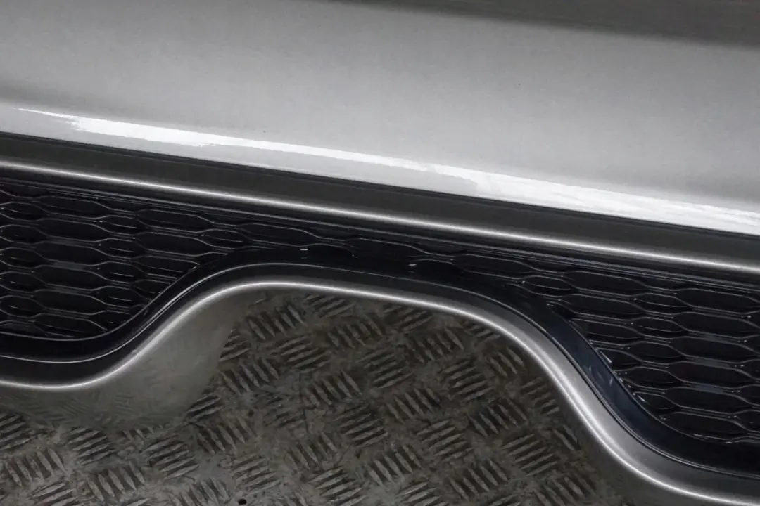 Complete Rear Bumper Panel Melting Silver - C2K to Mini F56 F57 Cooper S with Part number 7380020 Mini F56 F57 Cooper S Complete Rear Bumper Panel Melting Silver - C2K - SKU 7380020-MELT - Part number 7380020