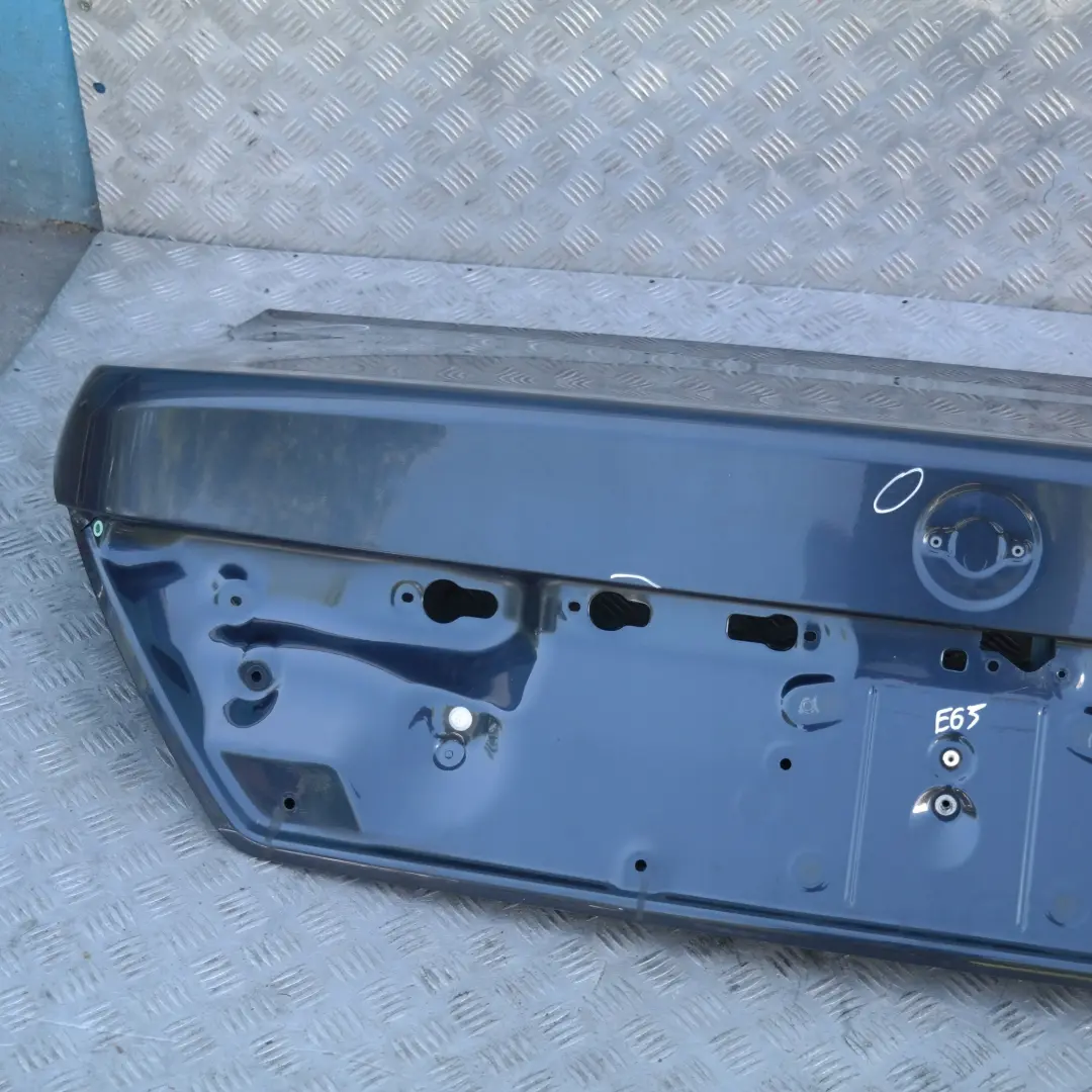 Genuine BMW 7 SERIES E65 E66 E67 Trunk Lid Boot Tailgate Toledoblau Toledo Blue to with Part number 7049252 Genuine BMW 7 SERIES E65 E66 E67 Trunk Lid Boot Tailgate Toledoblau Toledo Blue - SKU 7049252-TDB - Part number 7049252