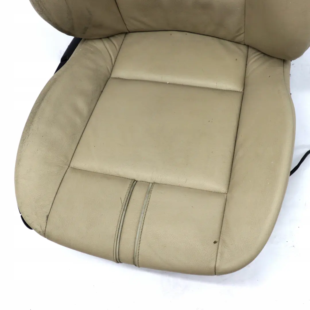 Leather Nevada Oyster Front Right O/S Seat to BMW X3 Series E83 LCI with Part number 3454316 BMW X3 Series E83 LCI Leather Nevada Oyster Front Right O/S Seat - SKU 3454316 - Part number 3454316