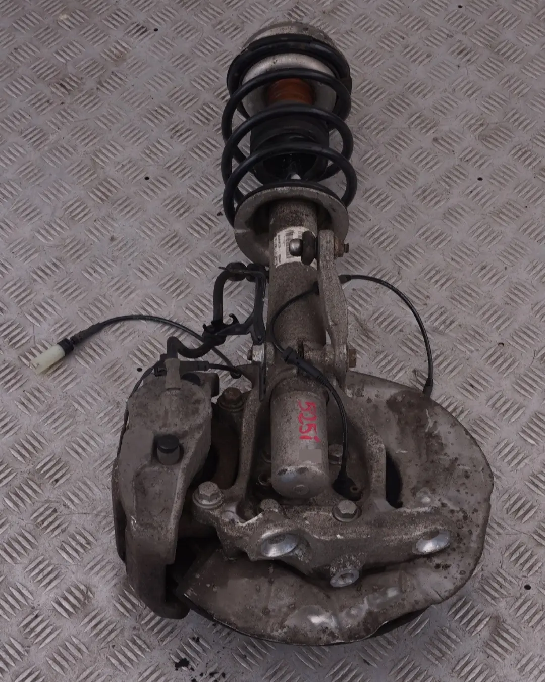 BMW 5 er 2 E60 LCI 525i N53 Federbein Vorn Links Federbein Bremssattelscheibe - SKU 6775055-2 - Teilenummer 6775055