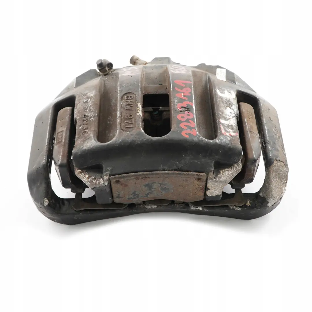 Front Left N/S Brake Caliper Housing Carrier to BMW 5 6 Series E60 E61 M5 E63 M6 with Part number 2283161 BMW 5 6 Series E60 E61 M5 E63 M6 Front Left N/S Brake Caliper Housing Carrier - SKU 2283161 - Part number 2283161