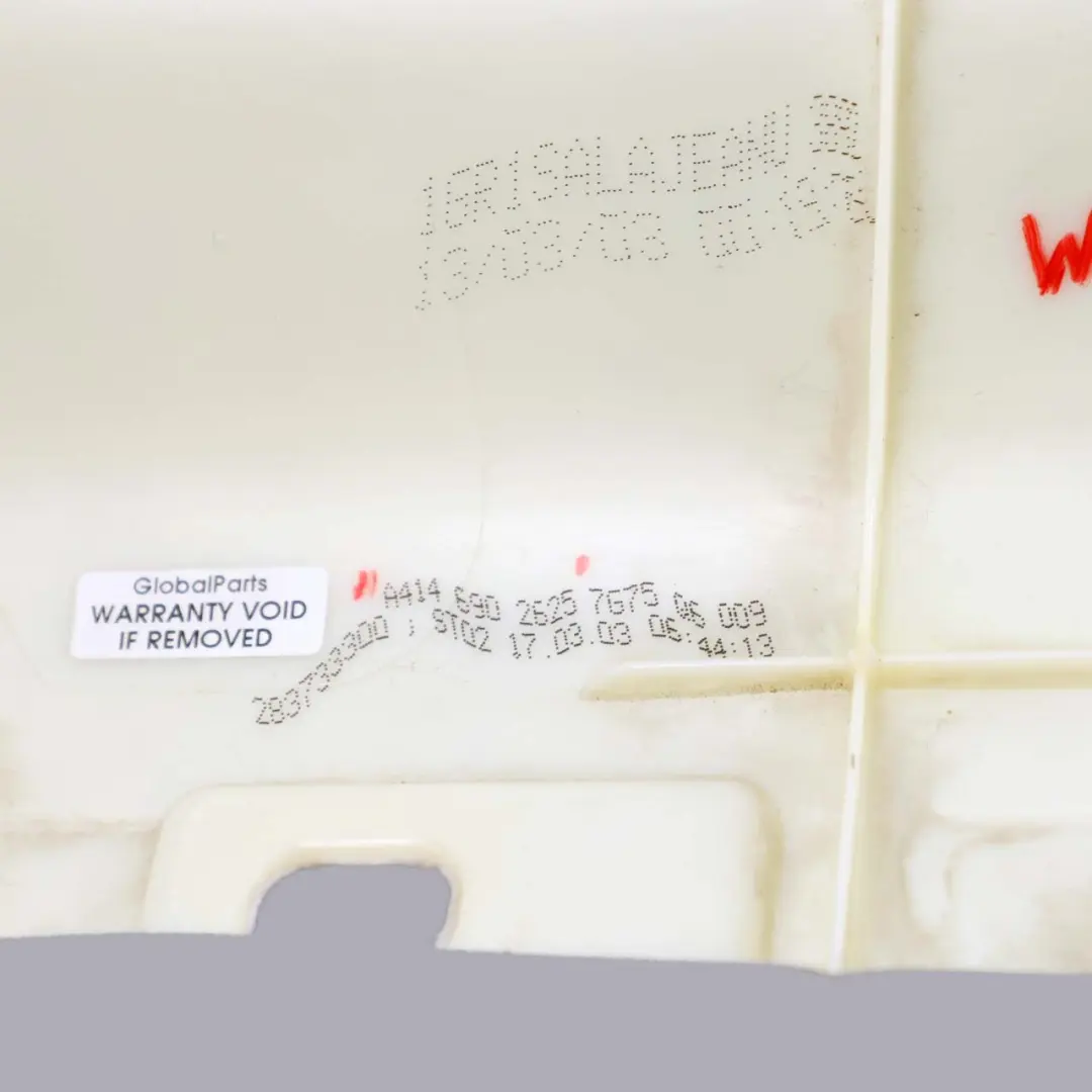 Mercedes-Benz Vaneo W414 D-Pillar Right O/S Top Trim Panel Grey to with Part number A4146902625 Mercedes-Benz Vaneo W414 D-Pillar Right O/S Top Trim Panel Grey - SKU A4146902625 - Part number A4146902625