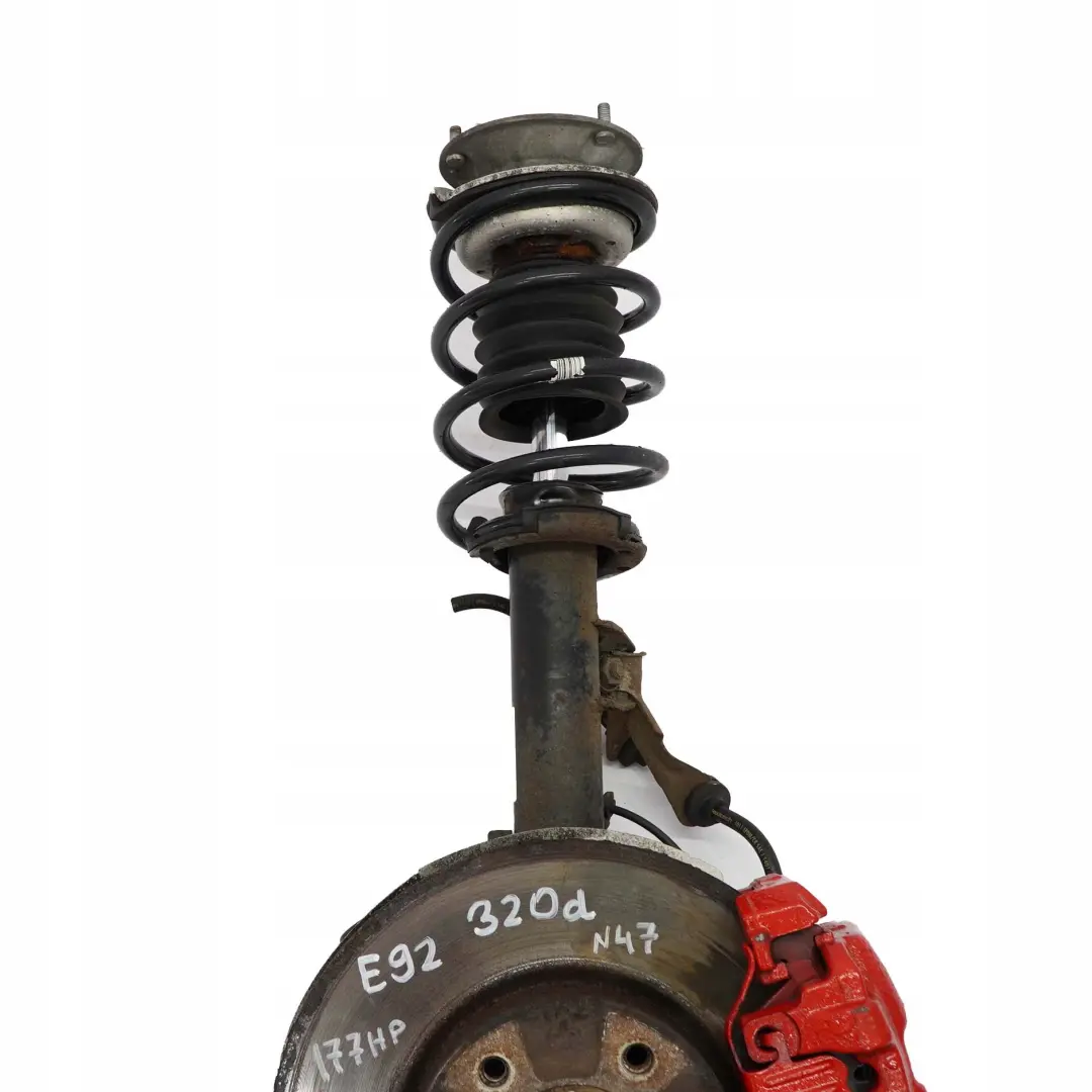 BMW 3 E92 320d N47 M Sport Front Left N/S Spring Strut Leg Suspension Brake Hub - SKU 6780079 - Part number 6780079