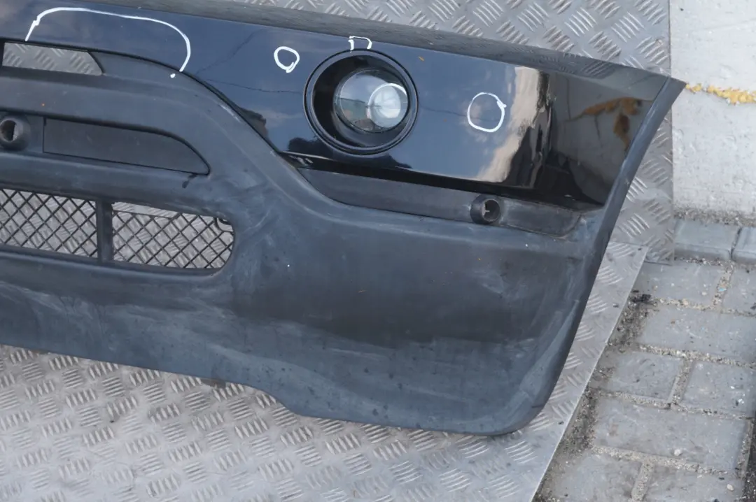 BMW E53 X5 Zderzak przedni przód schwarz II 668 - SKU 0010150-SCH1 - Numer Części 10150