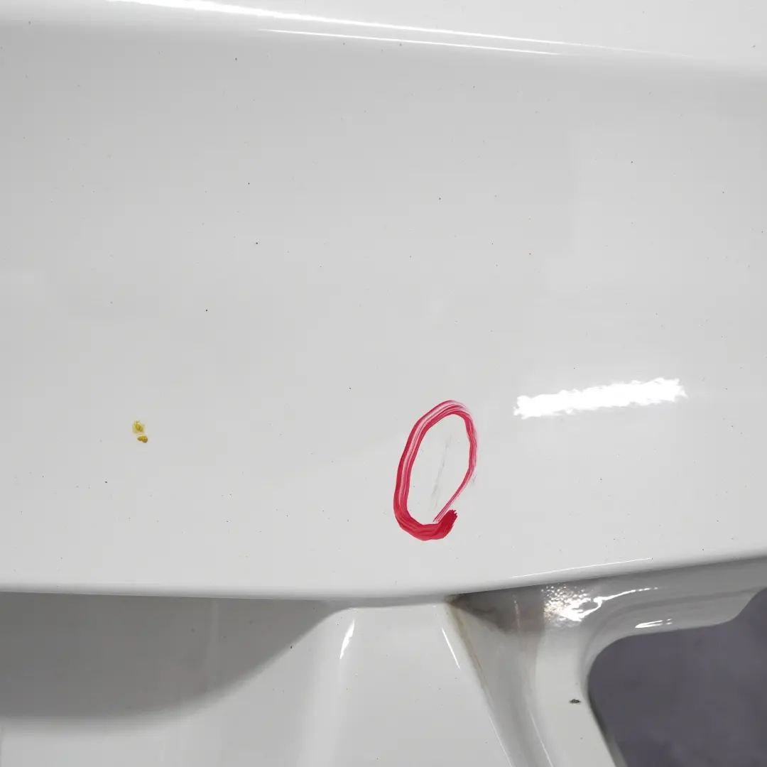 Trunk Boot Lid Tailgate Bootlid Alpinweiss White - 300 to BMW 3 E90 LCI Rear with Part number 7254425 BMW 3 E90 LCI Rear Trunk Boot Lid Tailgate Bootlid Alpinweiss White - 300 - SKU 7254425-AW - Part number 7254425