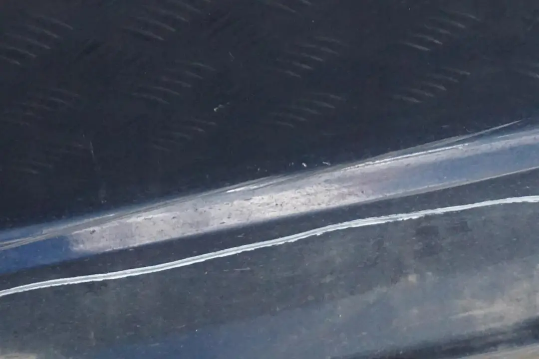 BMW 5 E60 E61 LCI 2 Door Sill Cover Side Skirt Right O/S Tiefseeblau Blue - A76 - SKU 0422465-DSB2 - Part number 0422465