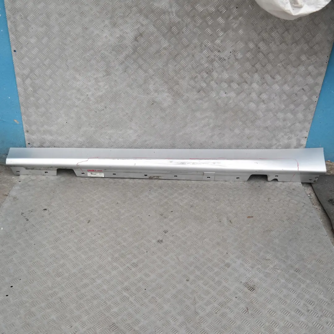 BMW 3 E90 E91 Bas de Porte Couverture Seuil a Gauche Argent Titane Metal Argente - SKU 0032951-TS11 - Numéro de pièce 32951