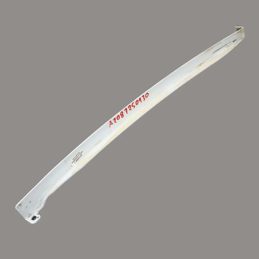 Mercedes-Benz CLK W208 Front Left Door N/S Window Guide Rail Strip to  with Part number A2087250130  Mercedes-Benz CLK W208 Front Left Door N/S Window Guide Rail Strip - SKU A2087250130 - Part number A2087250130