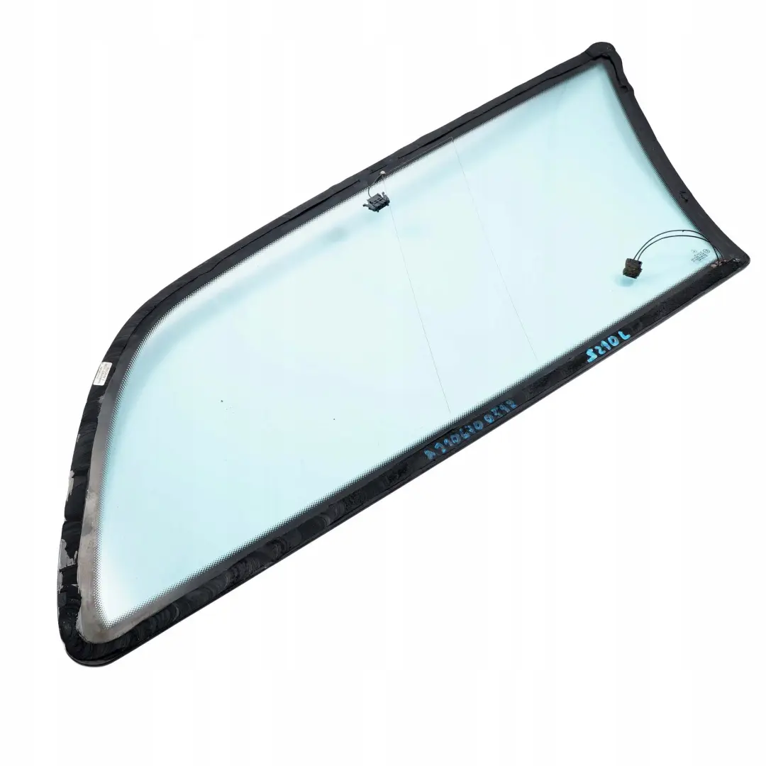 Mercedes-Benz W210 Familiare Posteriore SX Finestrino Vetro Blu AS2 per con numero di parte A2106700512 Mercedes-Benz W210 Familiare Posteriore SX Finestrino Vetro Blu AS2 - SKU A2106700512 - Numero di parte A2106700512