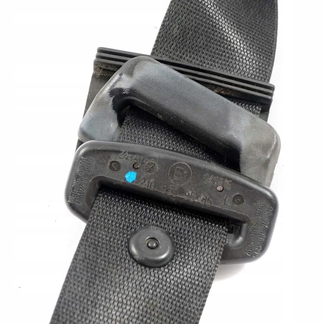  Mercedes-Benz E-Klasse W210 Sicherheitsgurt Vorne Links Schwarz - SKU A2108609585 - Teilenummer A2108609585