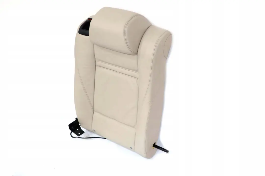Asiento Trasero Calefactable Derecho Apoyabrazos Cuero Nevada Oyster para BMW X6 E71 con número de pieza 9141276 BMW X6 E71 Asiento Trasero Calefactable Derecho Apoyabrazos Cuero Nevada Oyster - SKU 9141276 - Número de pieza 9141276