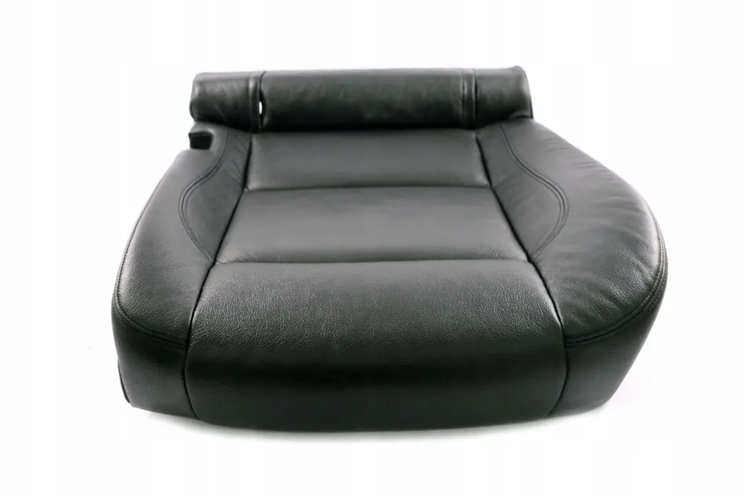 BMW X6 Series E71 Black Leather Rear Left Seat N/S Bench Cover Panel - SKU 9141231 - Part number 9141231