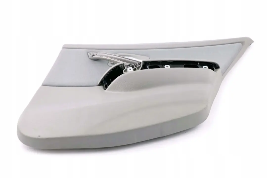 Reihe E90 Türverkleidung Hinten Rechts Leder Dakota Grau 7217582 für BMW 3 mit Teilenummer 9152362 BMW 3 Reihe E90 Türverkleidung Hinten Rechts Leder Dakota Grau 7217582 - SKU 9152362 - Teilenummer 9152362