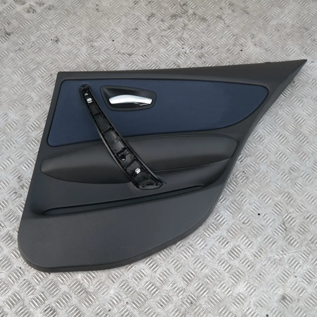 Reihe E87 LCI E87N Türverkleidung Stoff hinten rechts ACTIVE BLUE BMW 1 - SKU 9121196 - Teilenummer 51419121196