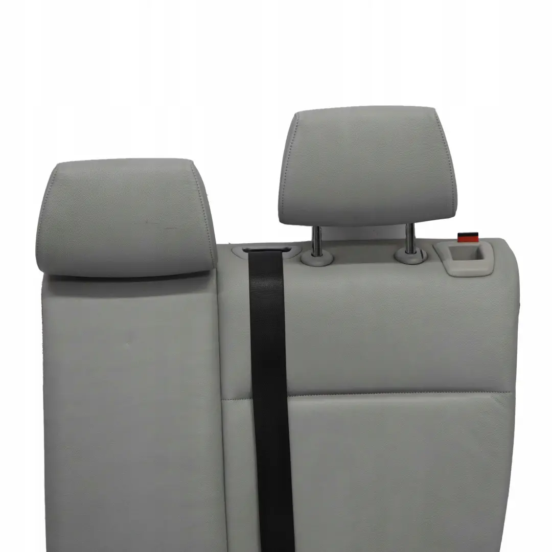 BMW 1 E87 2 Rear Seat Cover Leather Backrest Left N/S Alaskagrau Grey - SKU 7142015-2 - Part number 7142015