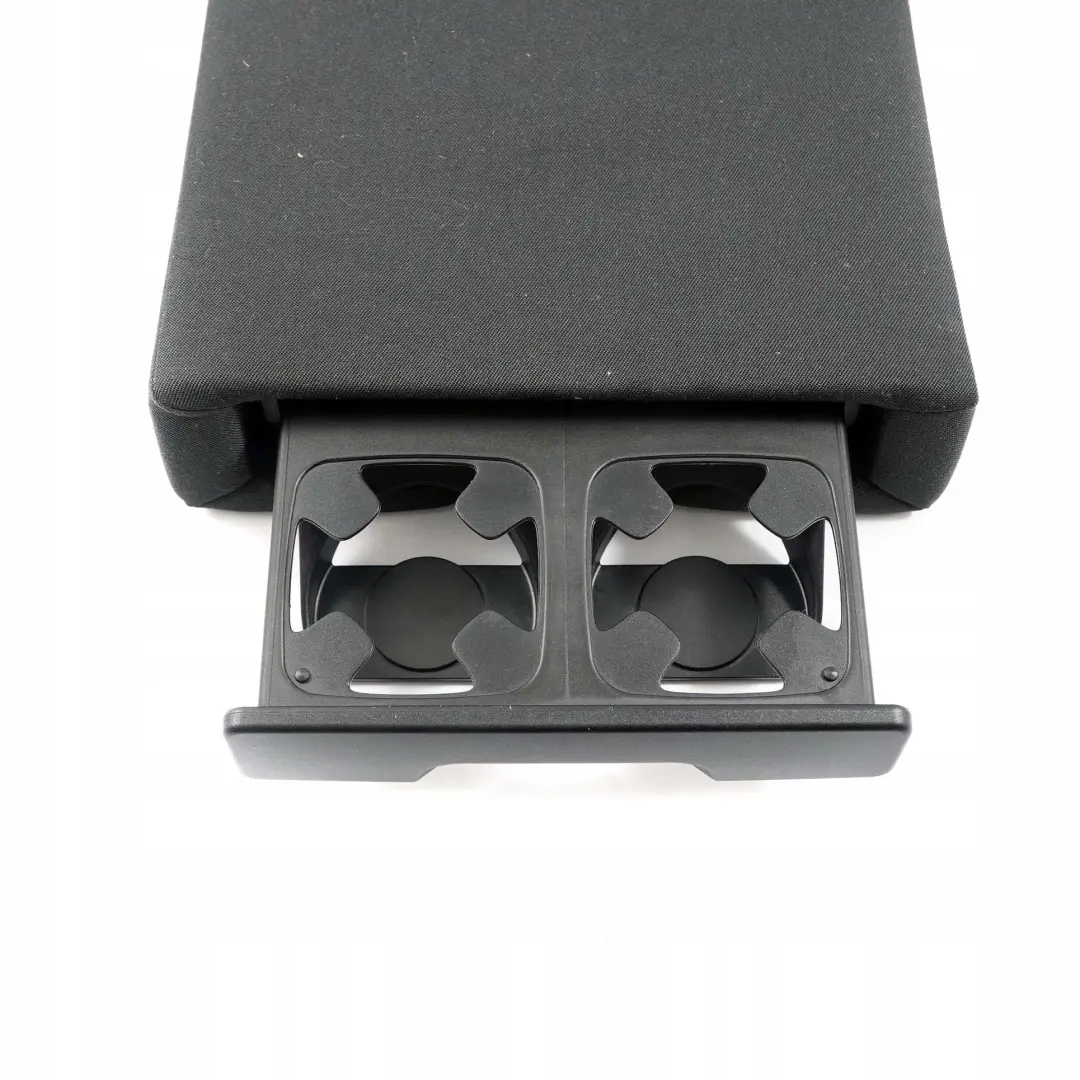 Centre Armrest Cup Holder Trim Anthracite to BMW X1 Series E84 Rear Seat with Part number 2992370 BMW X1 Series E84 Rear Seat Centre Armrest Cup Holder Trim Anthracite - SKU 2992370 - Part number 2992370