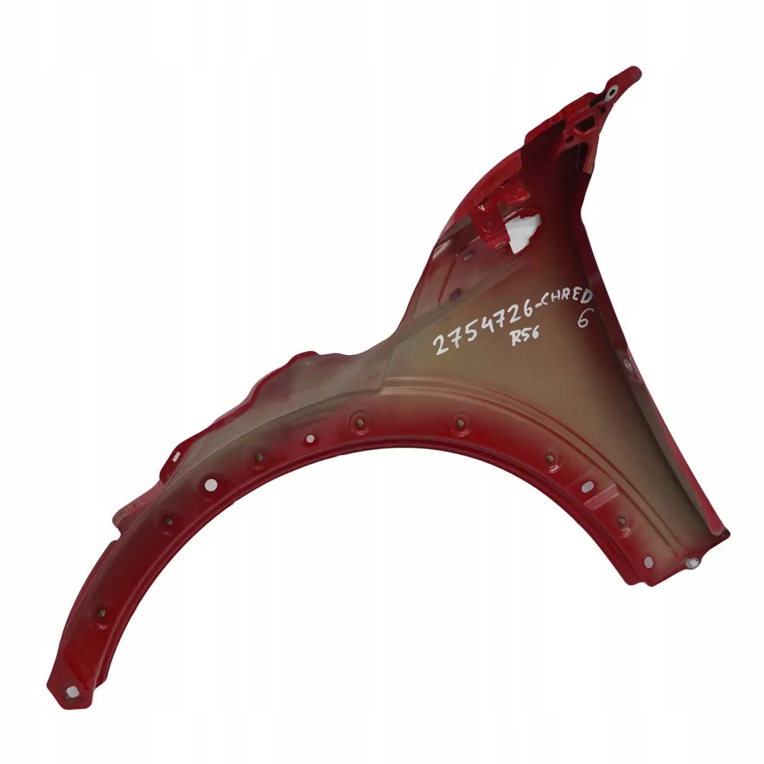 Seitenwand vorne rechts Kotflügel Chili Red 851 für BMW MINI R55 R56 R57 R58 R59 mit Teilenummer 2754726 BMW MINI R55 R56 R57 R58 R59 Seitenwand vorne rechts Kotflügel Chili Red 851 - SKU 2754726-CHRED6 - Teilenummer 2754726