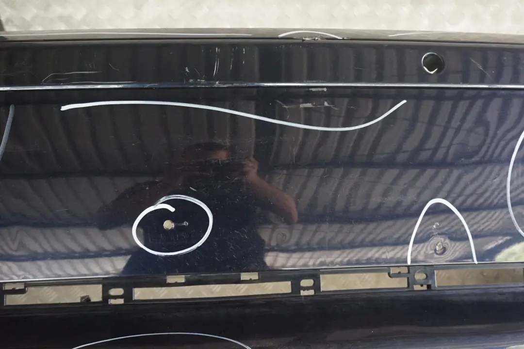 BMW E65 E66 E67 Zderzak tylny tył Orientblau - SKU 0136743-OB - Numer Części 0136743