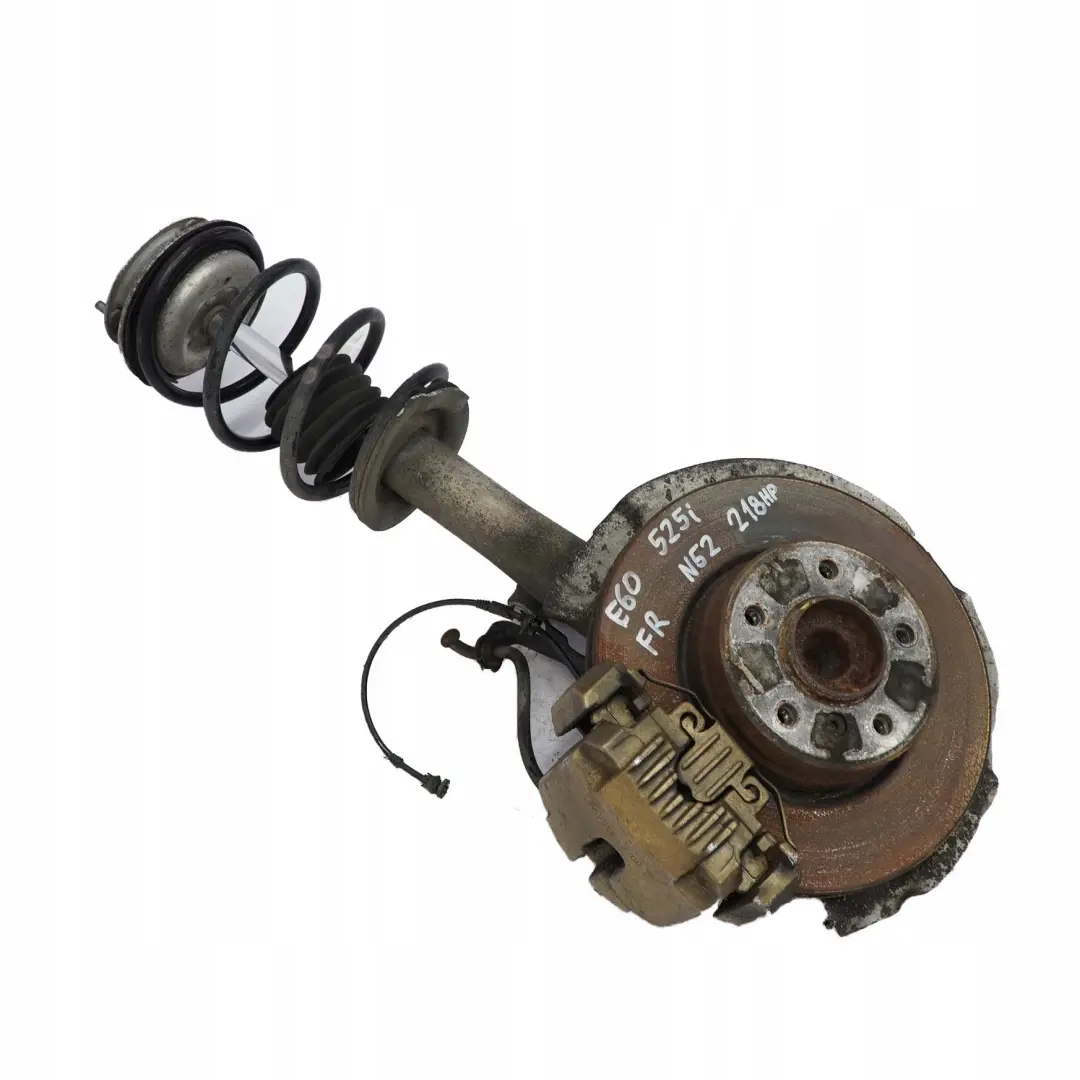N52 Front Right O/S Spring Strut Leg Brake Caliper to BMW 5 Series E60 525i with Part number 6764458 BMW 5 Series E60 525i N52 Front Right O/S Spring Strut Leg Brake Caliper - SKU 6775056-7 - Part number 6764458