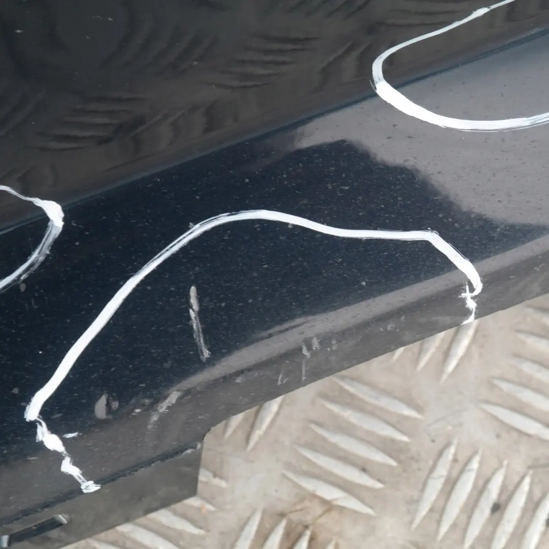 BMW E87 LCI Listello Portiera Apertura Gonna Destra Blu Monaco Blu - SKU 0036144-MB1 - Numero di parte 36144