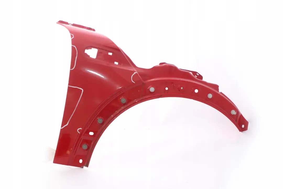 Side Panel Front Right Wing O/S Chili Red to BMW MINI Cooper 17 R55 R56 R57 R58 with Part number 2754726 BMW MINI Cooper 17 R55 R56 R57 R58 Side Panel Front Right Wing O/S Chili Red - SKU 2754726-CHRED17 - Part number 2754726