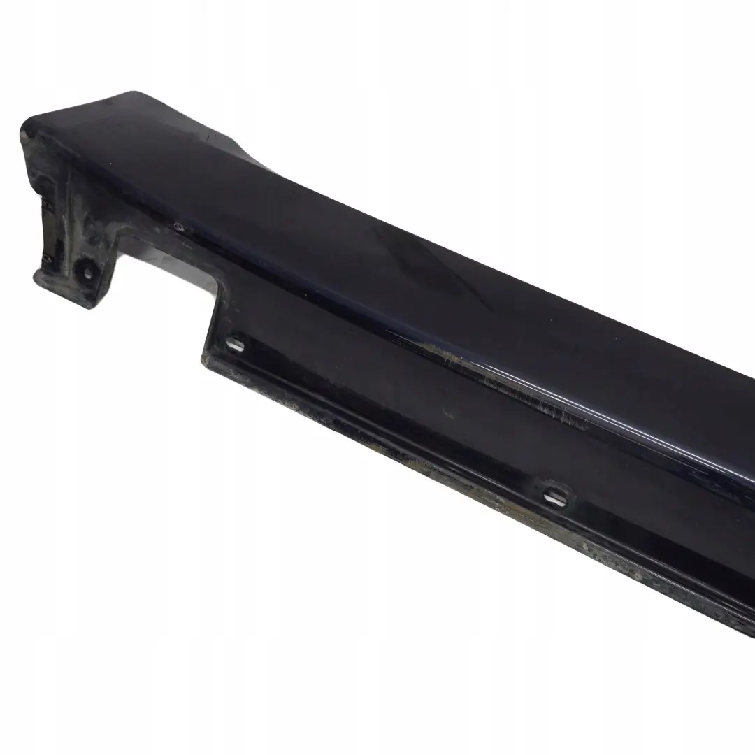 BMW 5 E60 E61 LCI 2 Door Sill Cover Side Skirt Right O/S Monacoblau Blue - A35 - SKU 0422465-MB2 - Part number 0422465