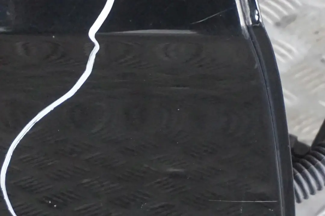 BMW 3 Reihe E90 E90N LCI Beifahrer Tür hinten rechts Schwarz 2 - SKU 7203648-SCH8 - Teilenummer 7203648