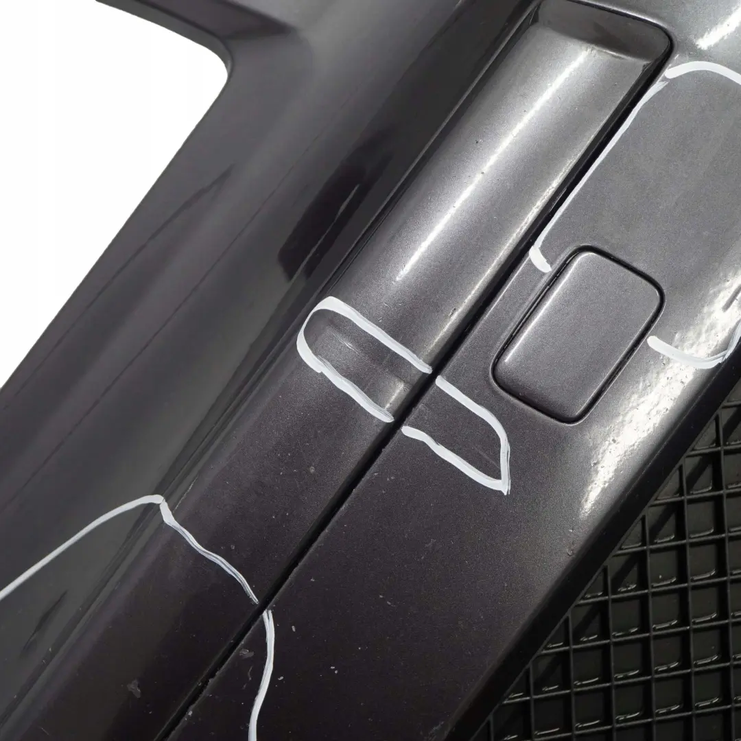 Complete Front Bumper Trim Panel Sparkling Graphite - A22 to BMW 1 E81 E87 LCI 1 with Part number 0035909 BMW 1 E81 E87 LCI 1 Complete Front Bumper Trim Panel Sparkling Graphite - A22 - SKU 0035909-SG1 - Part number 0035909
