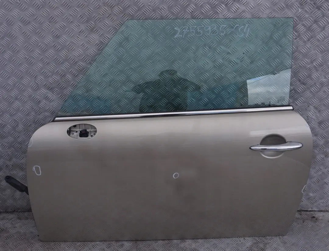 Door Front Left N/S Sparkling Silver A60 to BMW Mini Cooper 4 R55 R56 R57 R58 R59 with Part number 2755935 BMW Mini Cooper 4 R55 R56 R57 R58 R59 Door Front Left N/S Sparkling Silver A60 - SKU 2755935-SS4 - Part number 2755935