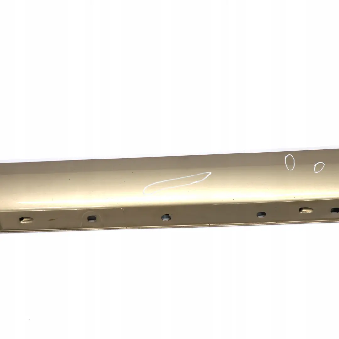  Mercedes-Benz C W203 Door Sill Side Cover Skirt Left N/S Brilliant Silver - 744 - SKU A2036980154-BS - Part number A2036980154