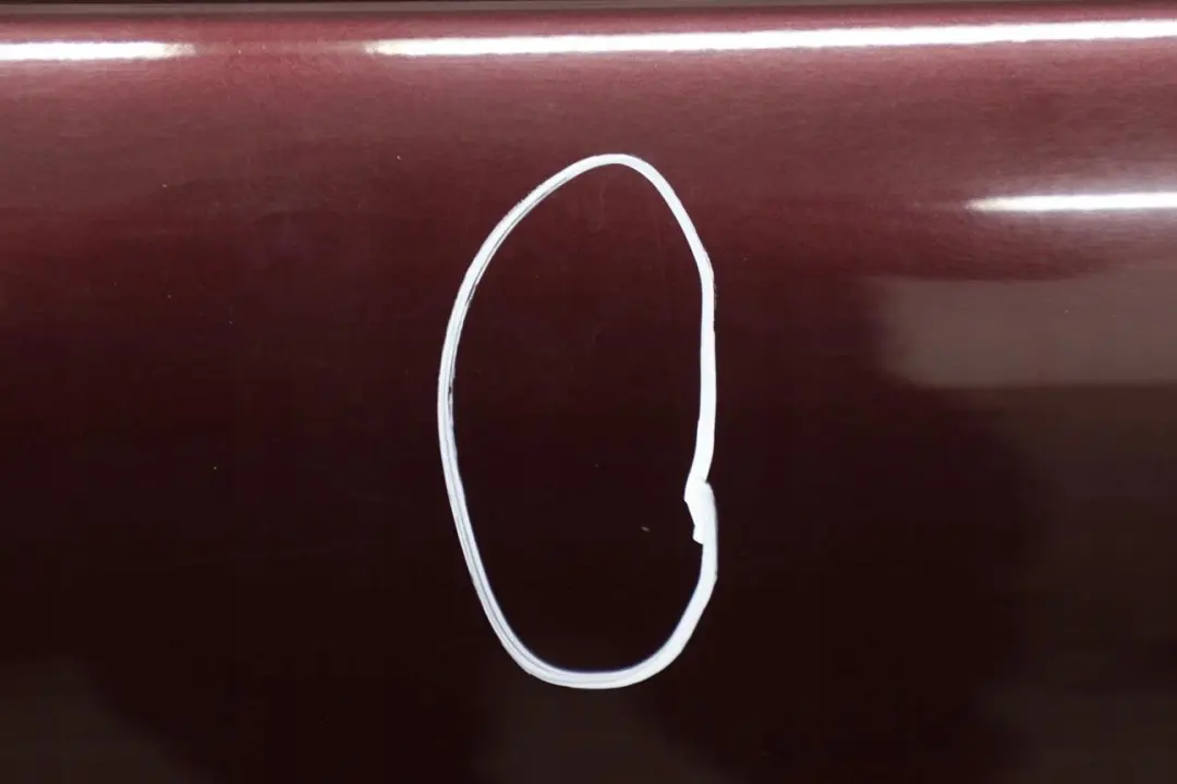 BMW 7 er E65 Tür Hinten Rechts Barberarot Barbera Rot Metallic - A39 - SKU 7202084-BAR - Teilenummer 7202084