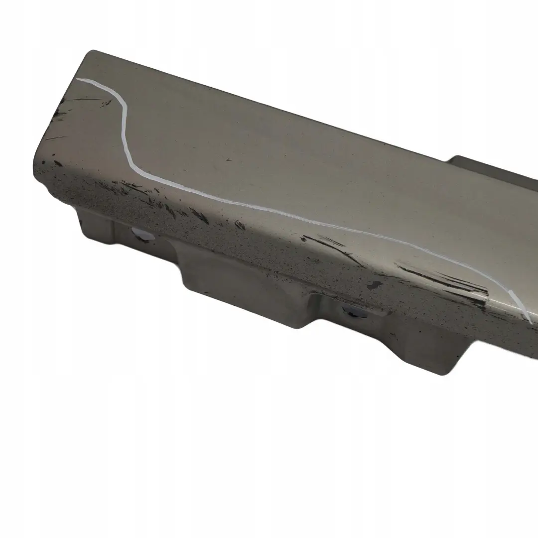 BMW F10 F11 Puerta Sill Cubierta Falda Panel Izquierdo N / Cachemira Plata - A72 - SKU 2209827-KAS - Número de pieza 2209827