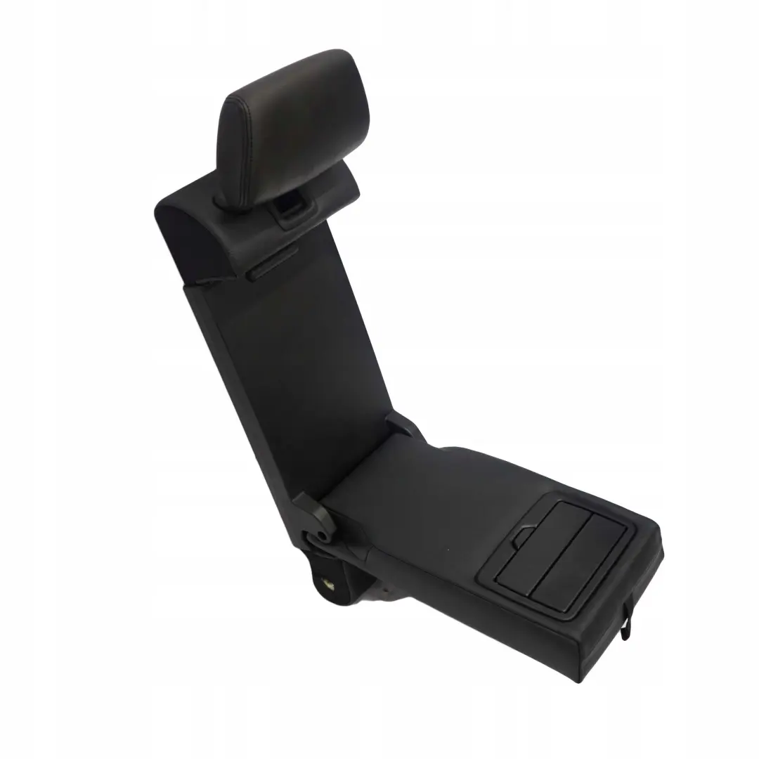 BMW 3 F30 F31 1 Rear Seat Armrest Headrest Cup Holder Console Black Leather - SKU 7293845-1 - Part number 7293845