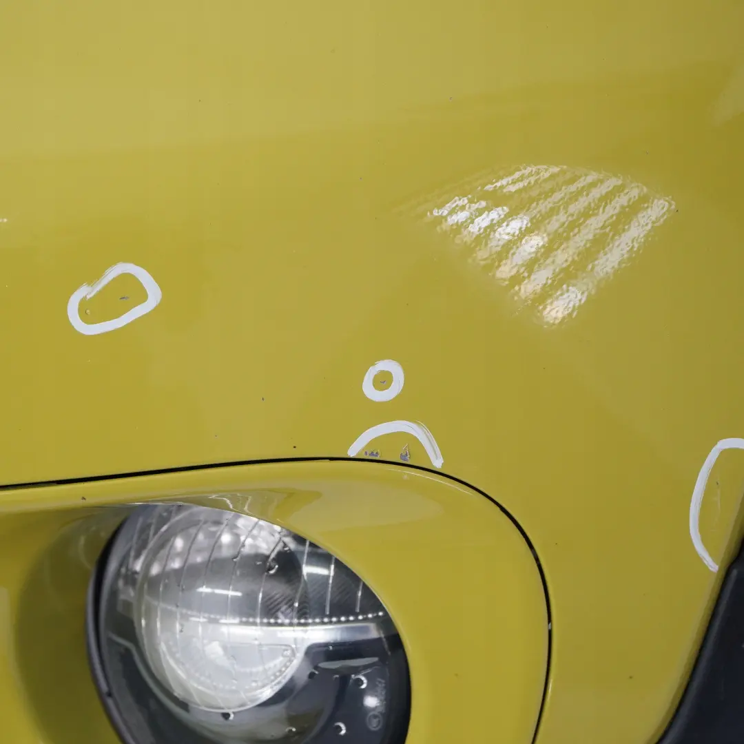 Stossfänger Vorn Interchange Yellow Gelb - A95 für Mini Cooper S R55 R56 mit Teilenummer 0430242 Mini Cooper S R55 R56 Stossfänger Vorn Interchange Yellow Gelb - A95 - SKU 0430242-INTER - Teilenummer 0430242