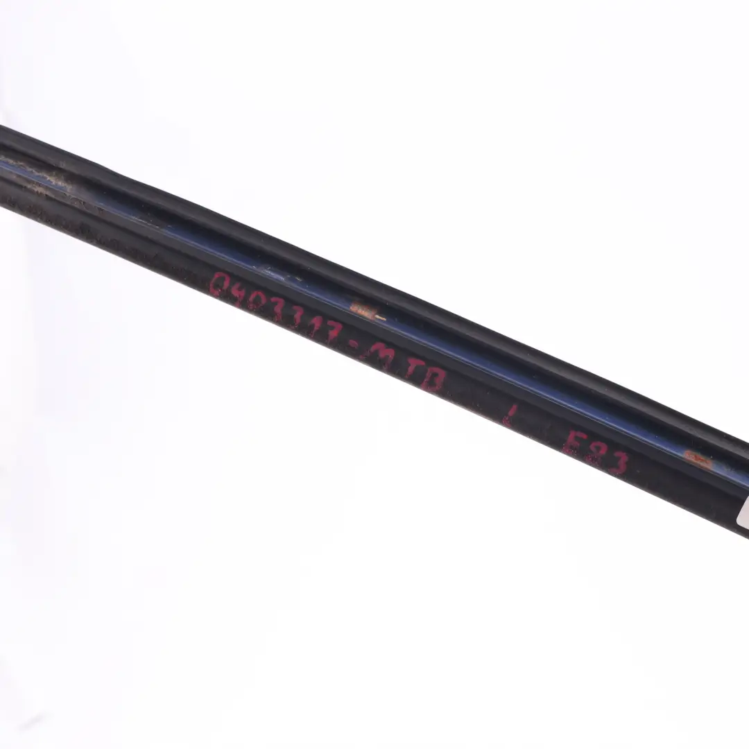 BMW X3 E83 Left N/S Windscreen Drip Moulding Trim Montegoblau Montego Blue A51 - SKU P0403317-MTB - Part number 0403317