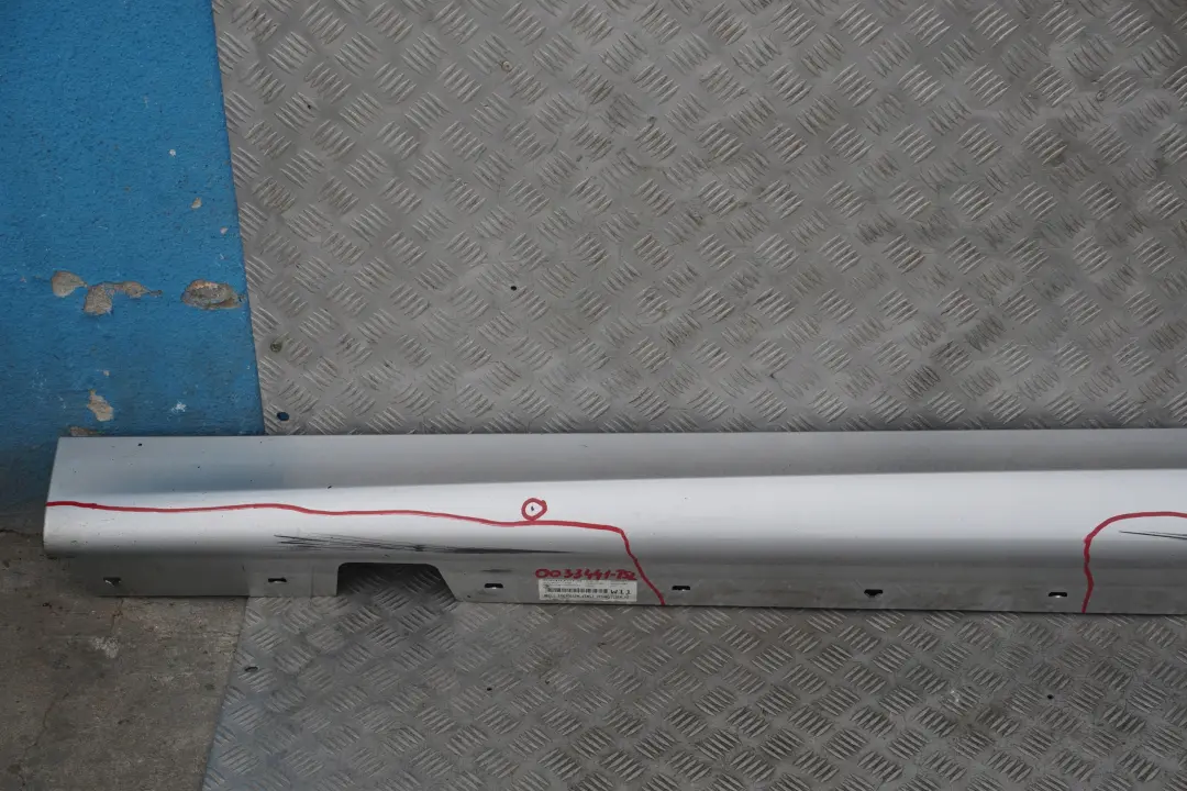 BMW 3 SERIES 2 E90 E91 M Sport Sill Strip Side Skirt Left N/S Titansilber Silver - SKU 0033441-TS2 - Part number 0033441