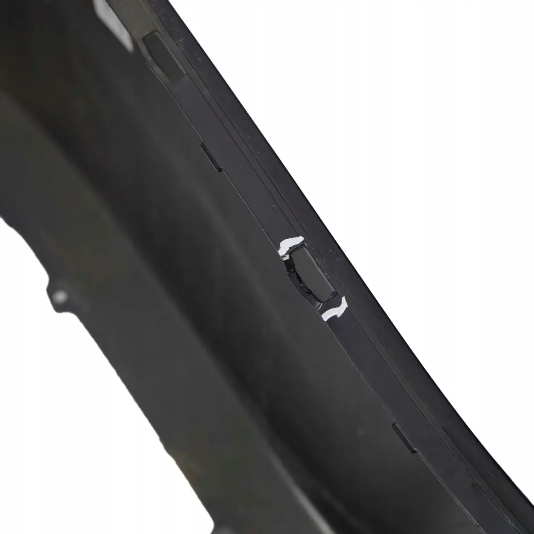 BMW 3 E92 E93 M3 Complete Rear Bumper PDC Jerezschwarz Black Metallic - A73 - SKU 0433104-JEREZ1 - Part number 0433104