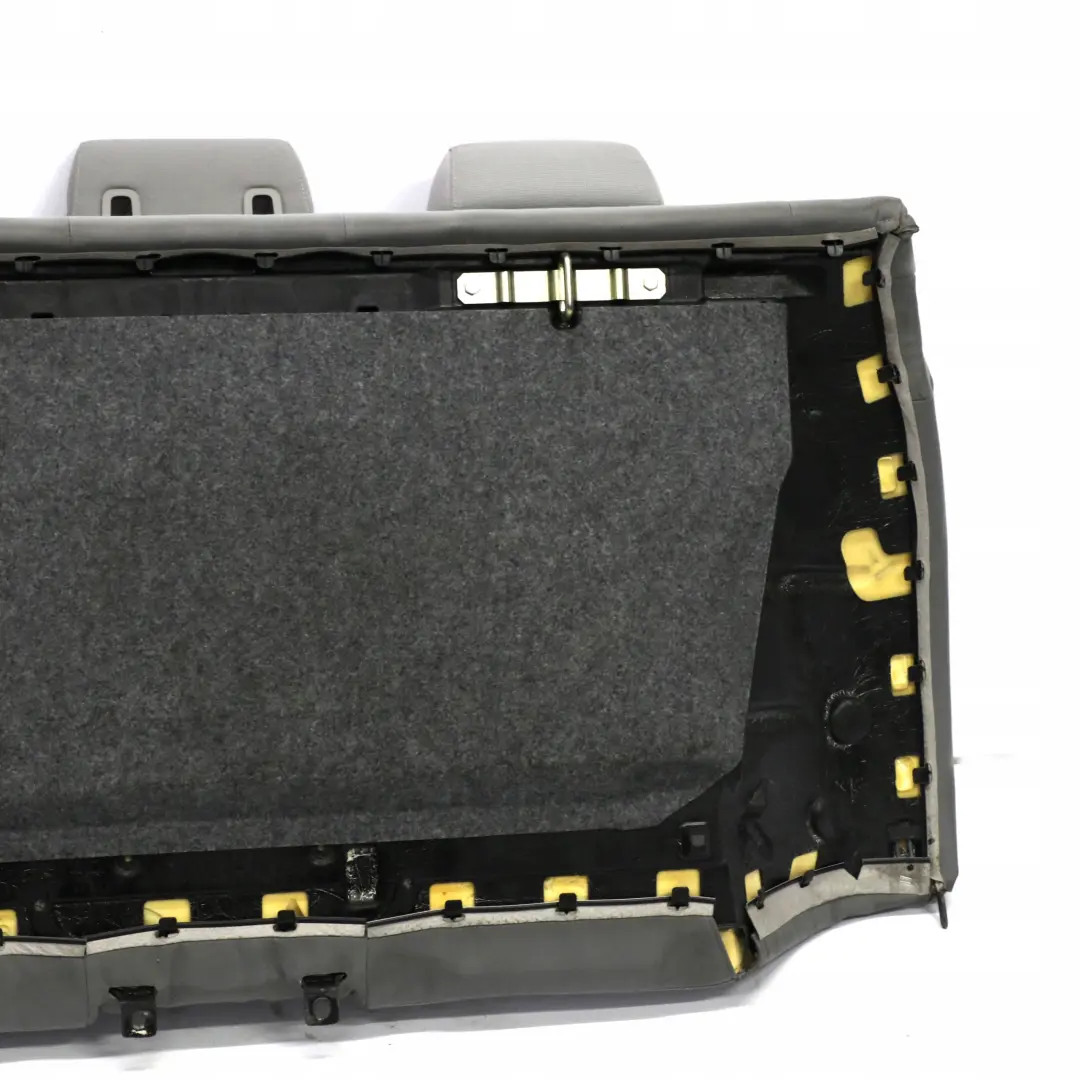 Asiento Trasero Respaldo Cubierta Tela Gris Vertex para BMW E90 LCI con número de pieza 7212262 BMW E90 LCI Asiento Trasero Respaldo Cubierta Tela Gris Vertex - SKU 7212262 - Número de pieza 7212262