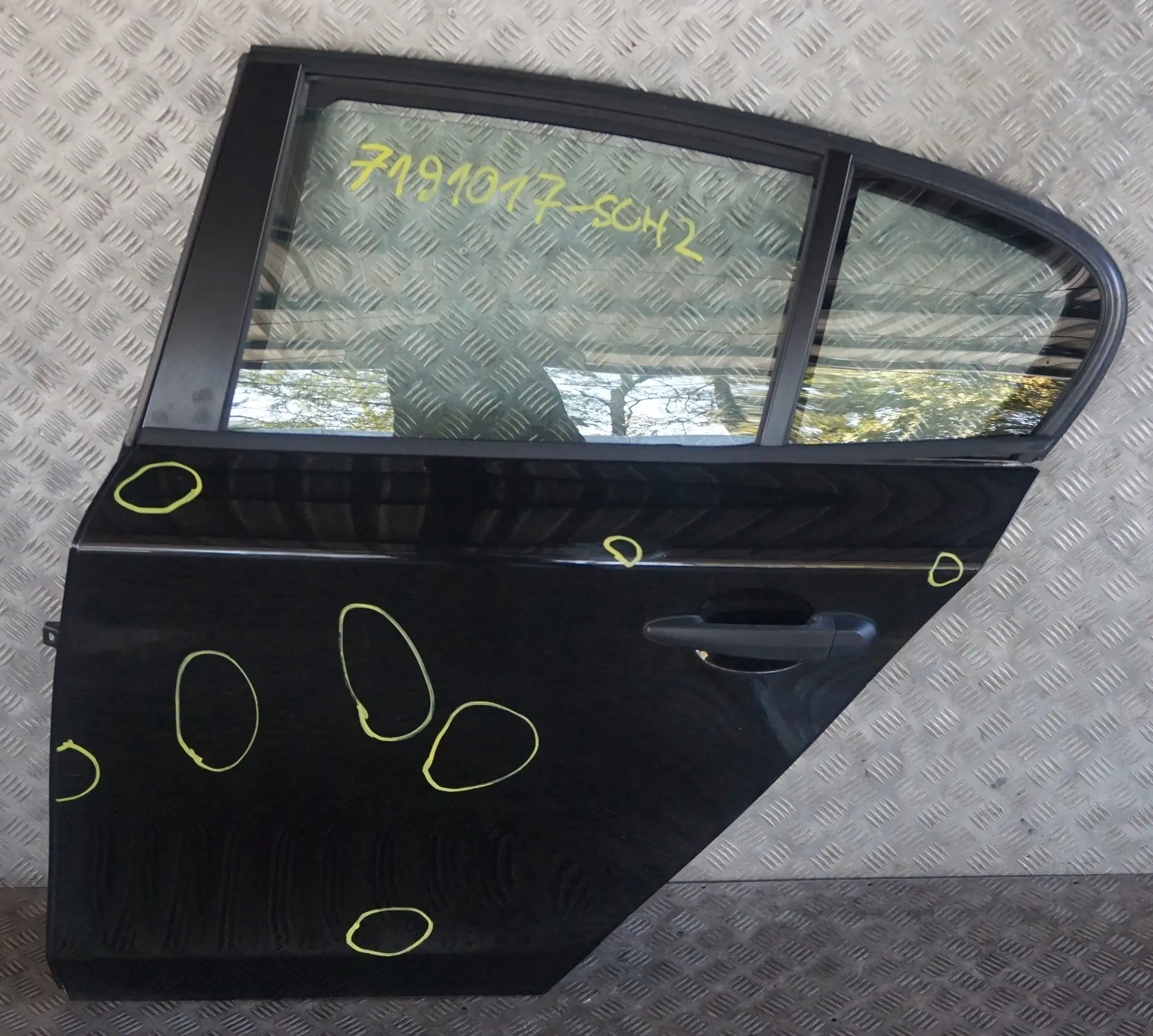 BMW 2 E87 Porta posteriore sinistra Schwarz II Nero 2 - 668