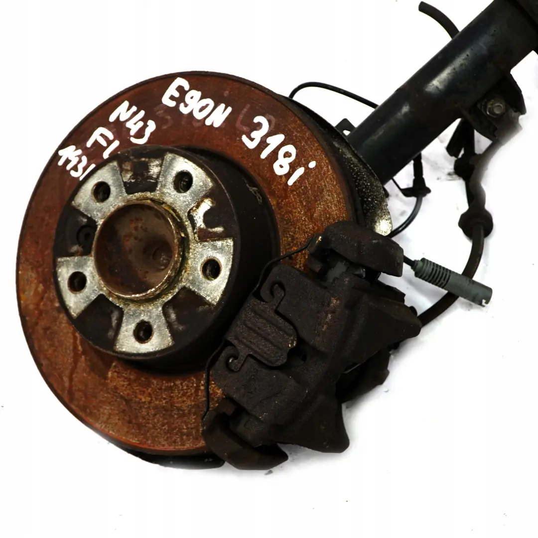 BMW E90 318i N43 Frente Izquierda Primavera Strut Pierna Freno Suspension Hub - SKU 6771723-1 - Número de pieza 6771723