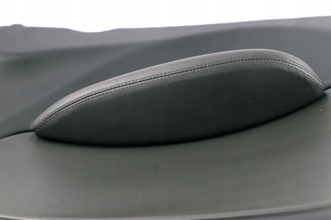 BMW E63 Trasero Izquierdo Lateral Panel De Cuero Negro Perla - SKU 7115449 - Número de pieza 7115449