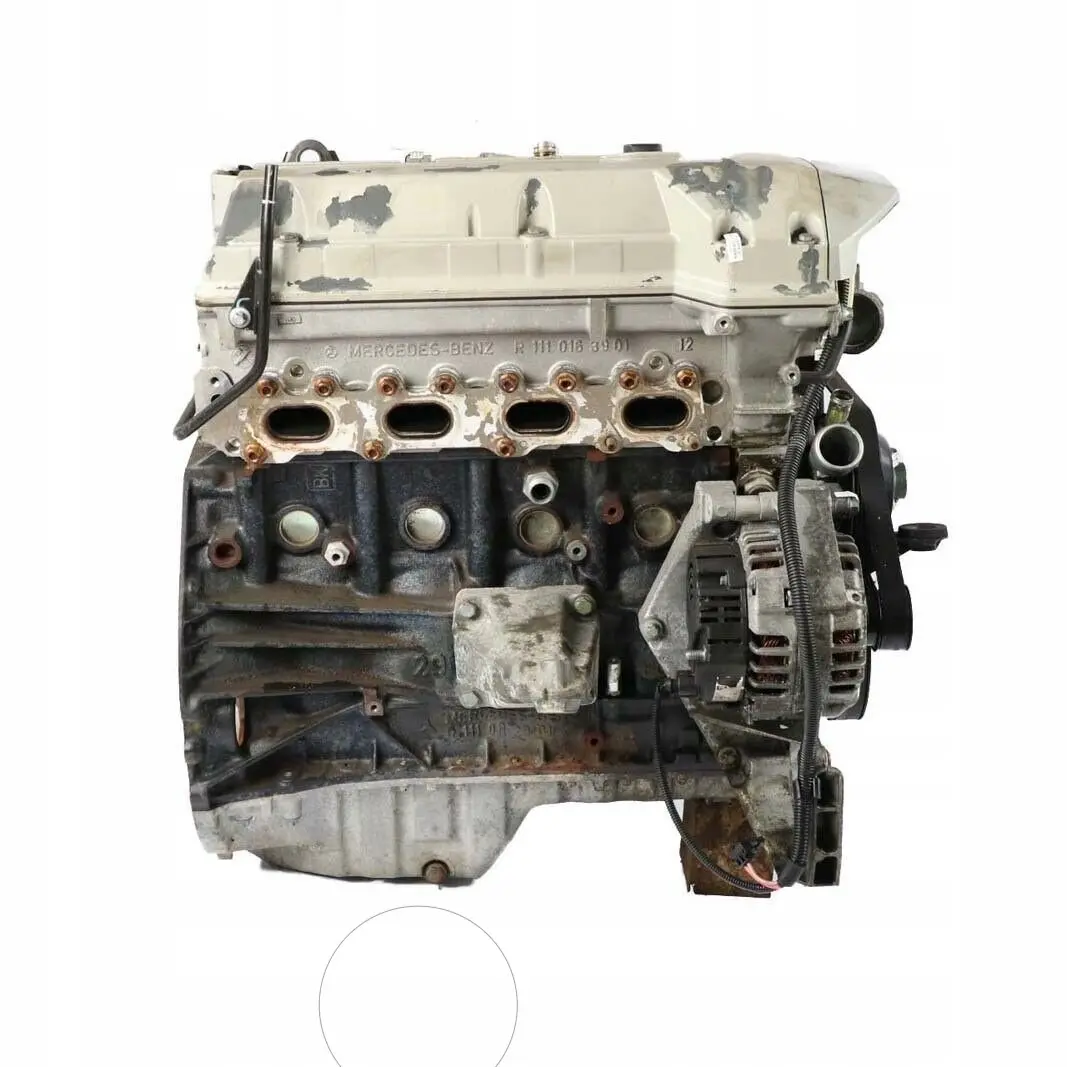 Mercedes W203 S203 C180 129HP Motor Desnudo 111.951 111951 129 000 km GARANTÍA - SKU A1110106198 - Número de pieza A1110106198