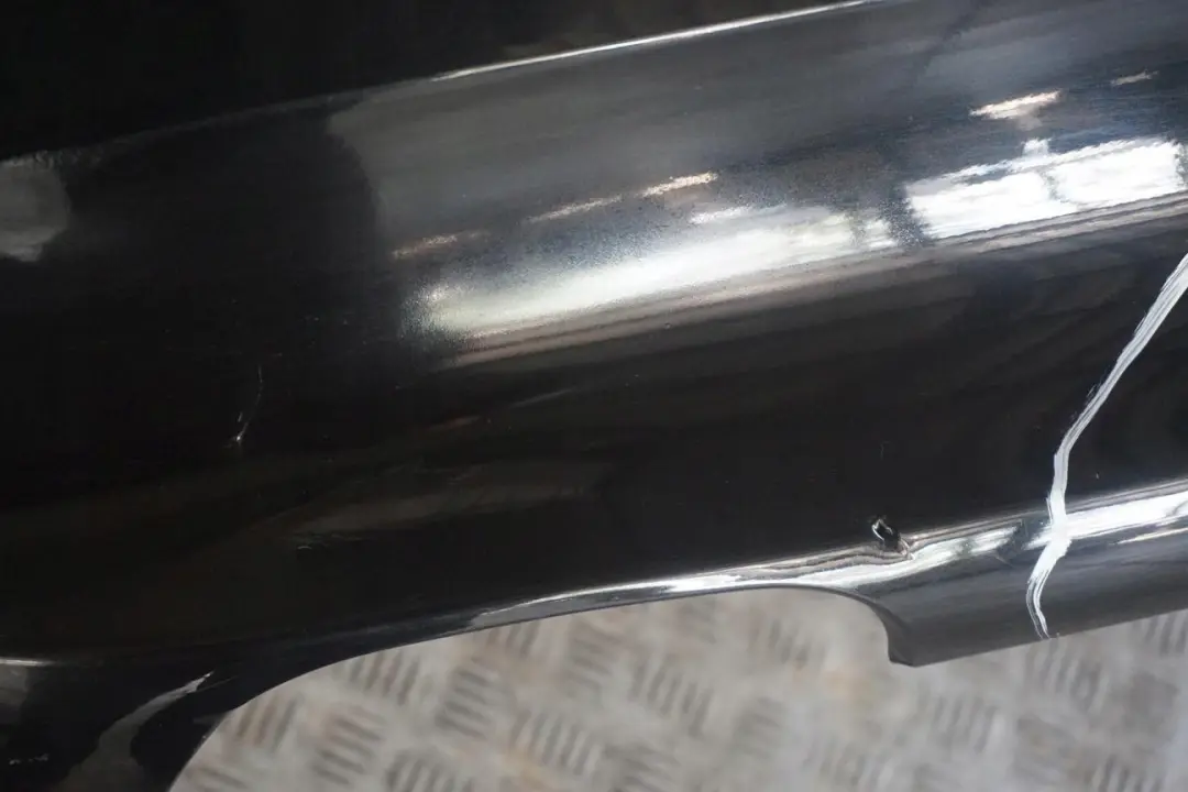 BMW 3 Series 6 E92 E93 Rear Bumper Panel PDC Black Sapphire Metallic - 475 - SKU 0034474-BS6 - Part number 0034474