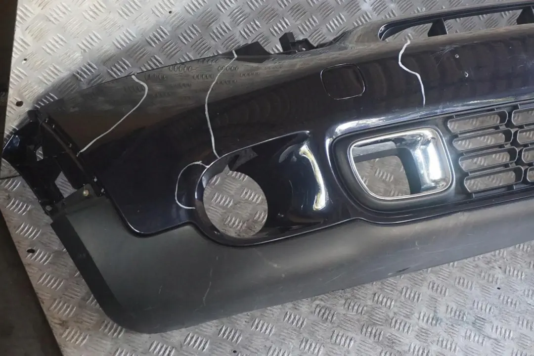 Complete Front Bumper Trim Panel Cosmic Blue - B13 to Mini R60 Cooper S with Part number 9806064 Mini R60 Cooper S Complete Front Bumper Trim Panel Cosmic Blue - B13 - SKU 9806064-COB - Part number 9806064