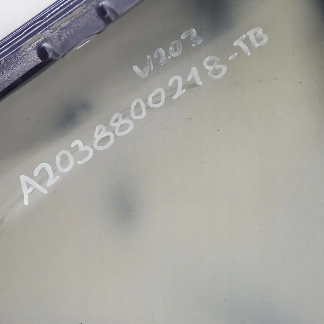 Mercedes-Benz C W203 Seitenwand Vorne Rechts Kotflügel Tanzanitblau - 359 für mit Teilenummer A2038800218 Mercedes-Benz C W203 Seitenwand Vorne Rechts Kotflügel Tanzanitblau - 359 - SKU A2038800218-TB - Teilenummer A2038800218