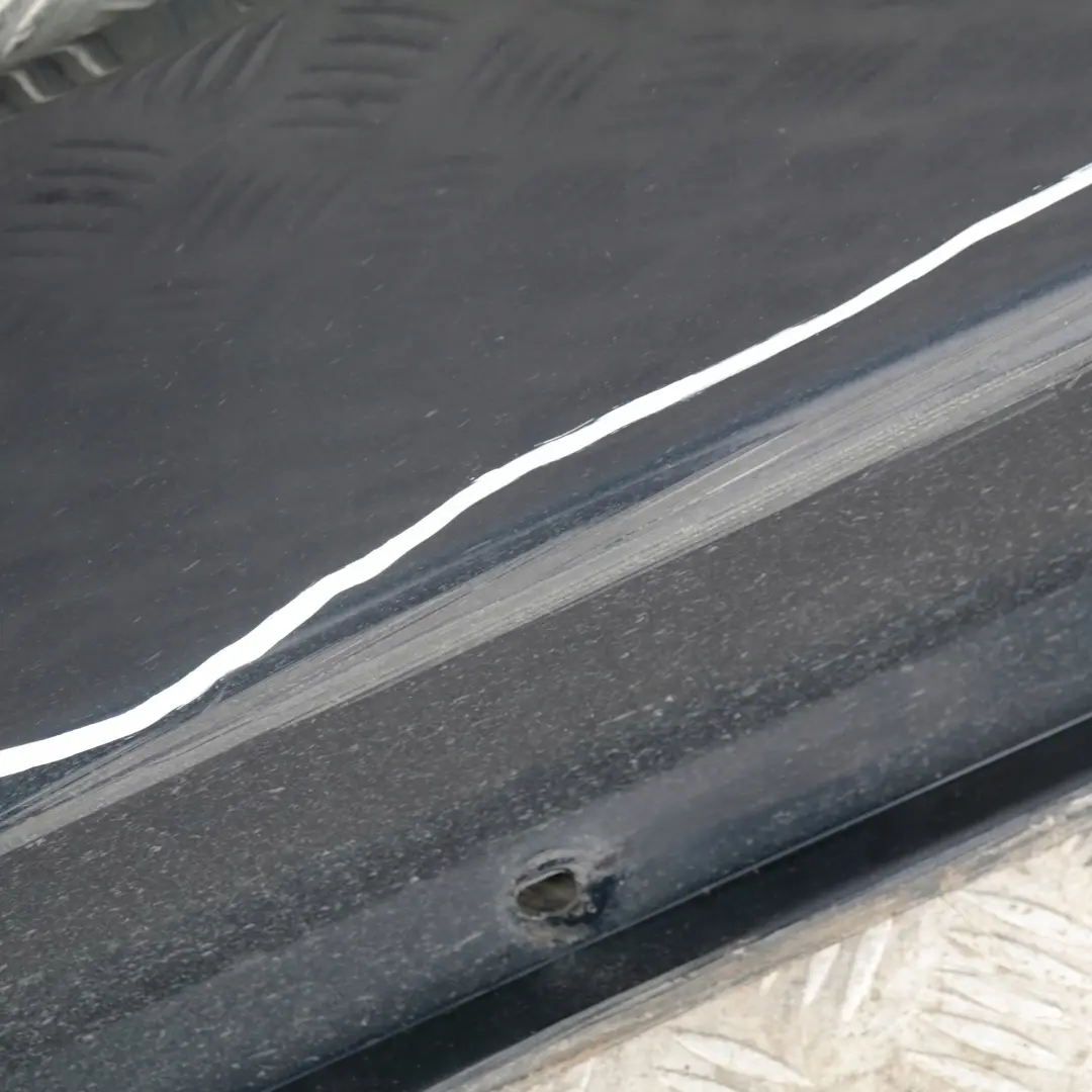 BMW 7 Series E65 Door Sill Cover Skirt Left N/S Monacoblau Monaco Blue Metallic - SKU 0395481-MB - Part number 395481