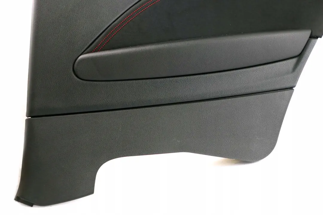 BMW F21 Trasero Derecho Lateral Panel Revestimiento Tela Antracita Rojo - SKU 7285400 - Número de pieza 7285400