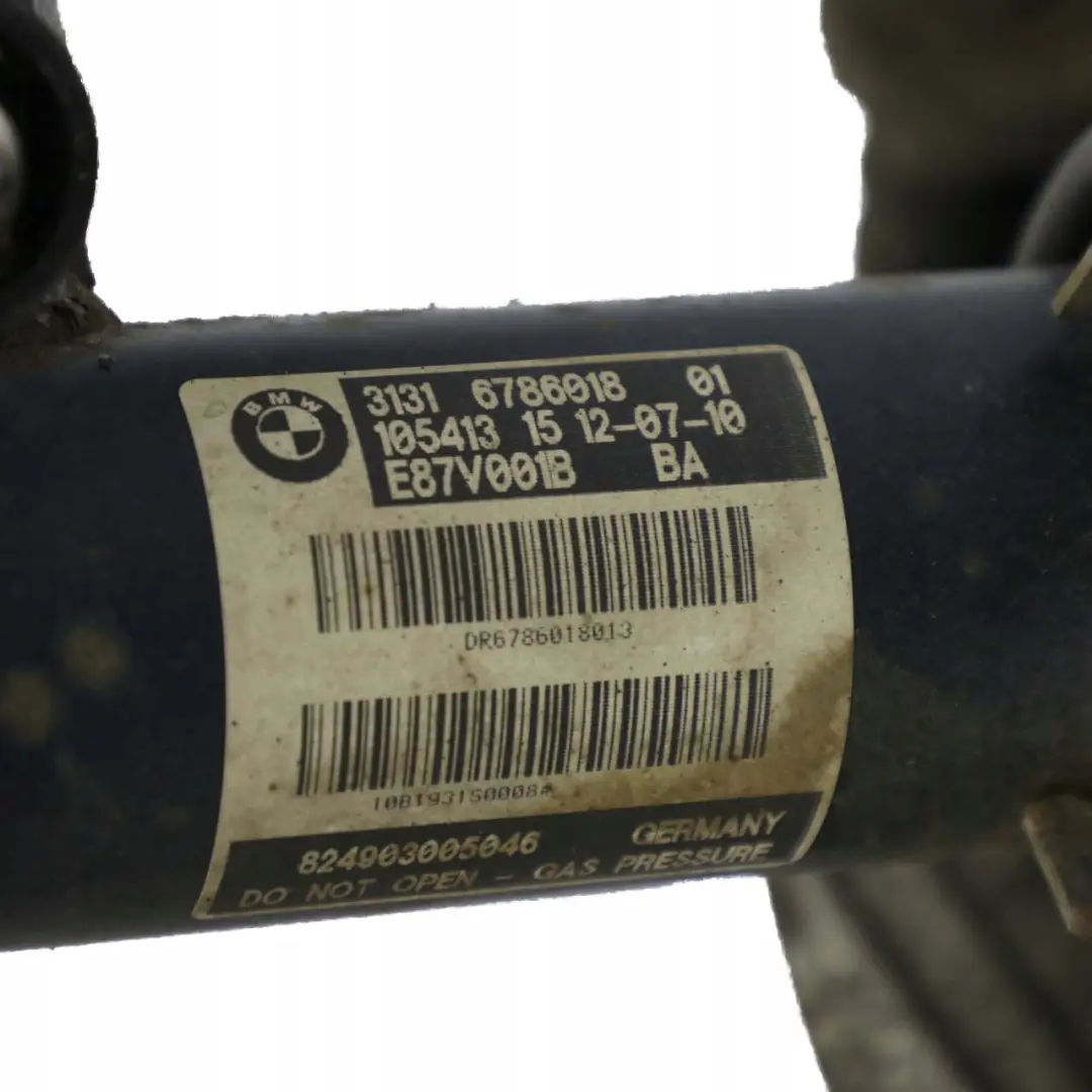 N43 Amortisseur Pivotement avant Droit pour BMW E87 LCI 118i à propos du numéro de pièce 6786018 BMW E87 LCI 118i N43 Amortisseur Pivotement avant Droit - SKU 6786018-5 - Numéro de pièce 6786018