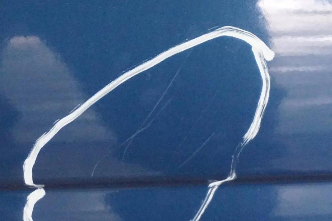 BMW 3 Series E46 Door Rear Left N/S Topasblau Topaz Blue Metallic - 364 - SKU 7034153-TPB - Part number 7034153